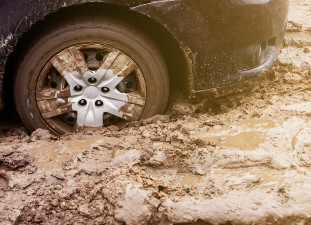 What To Do When Your Car Is Stuck In The Mud