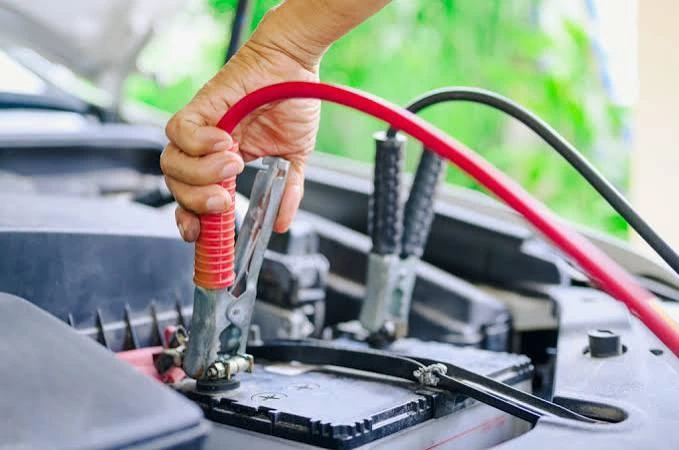 flat battery jump start in bedford