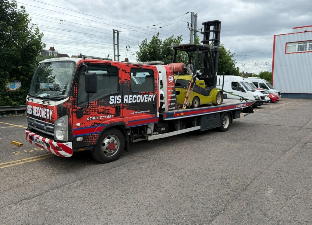 emergency forklift transport in bedfordshire